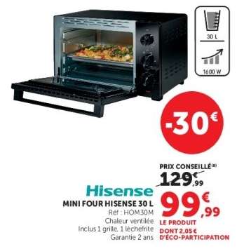 MINI FOUR HISENSE 30 L