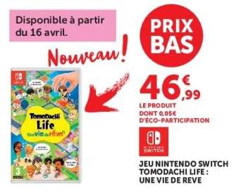 Jeu Nintendo Switch Tomodachi Life : Une Vie de Rêve