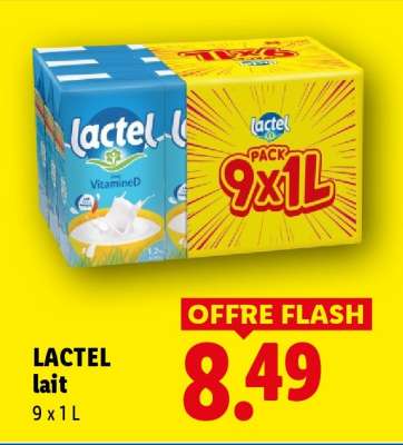 Lactel lait