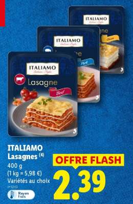 ITALIAMO Lasagnes