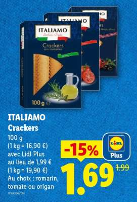 ITALIAMO Crackers