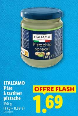 ITALIAMO Pâte à tartiner pistache