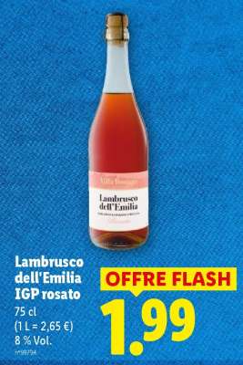 Lambrusco dell'Emilia IGP rosato