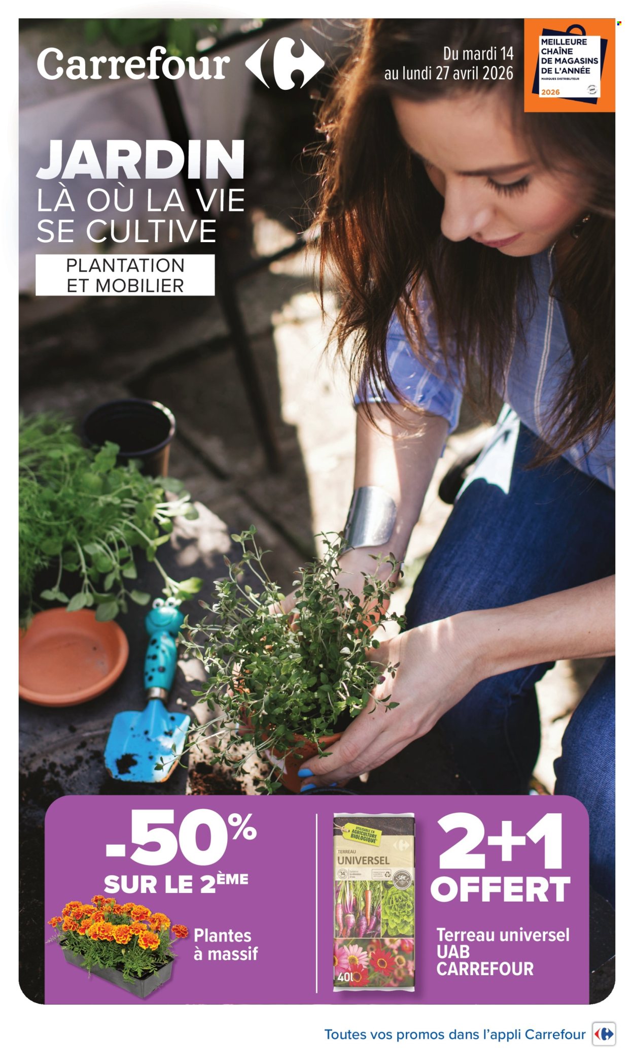 Catalogue Carrefour Hypermarchés - 14/04/2026 - 27/04/2026. Page 1