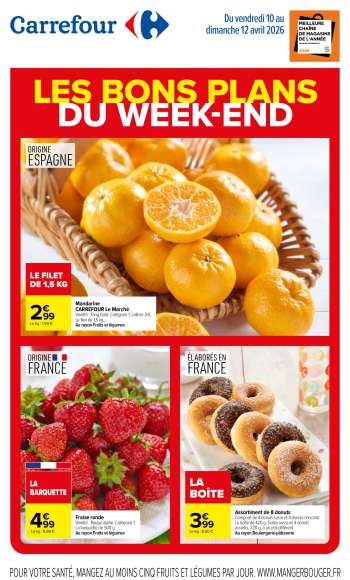 Catalogue Carrefour Hypermarchés - 10/04/2026 - 12/04/2026.