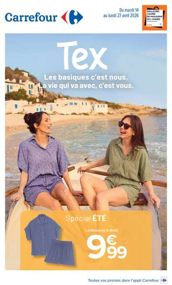 Catalogue Carrefour Hypermarchés - 14/04/2026 - 27/04/2026.