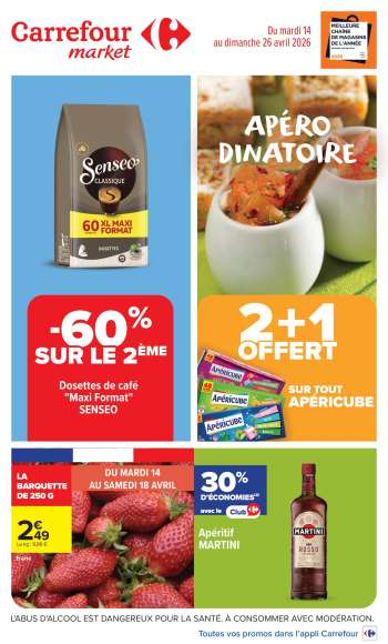 Catalogue Carrefour Market - 14/04/2026 - 26/04/2026.