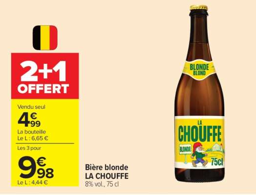 Bière Blonde La Chouffe*