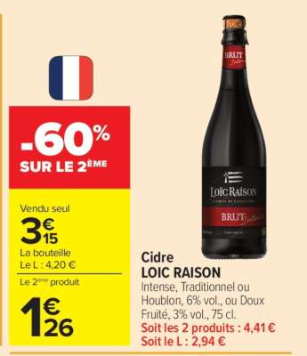 CIDRE LOÏC RAISON