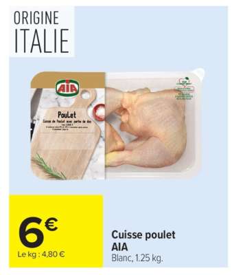 Cuisse poulet AIA