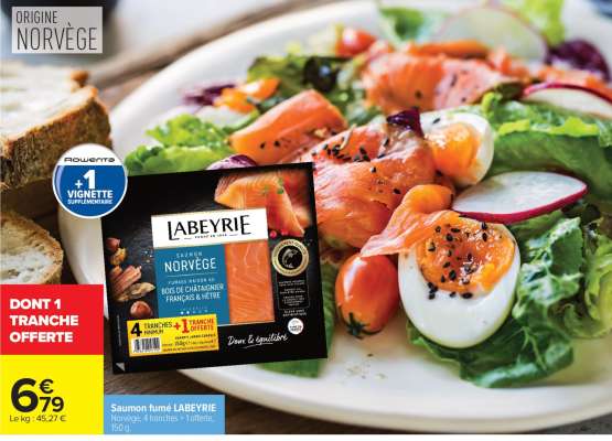 SAUMON FUMÉ LABEYRIE