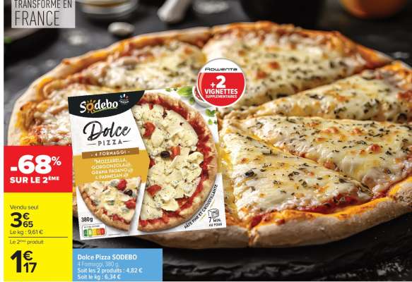 Dolce Pizza Sodebo