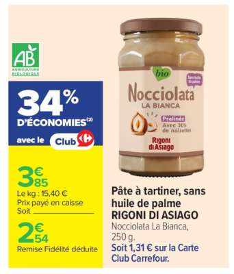 Nocciolata La Bianca
