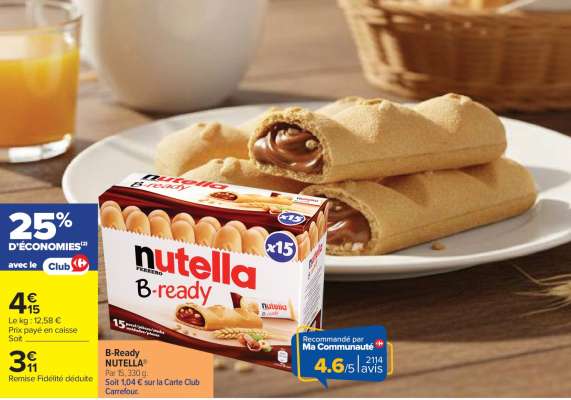 NUTELLA B-READY