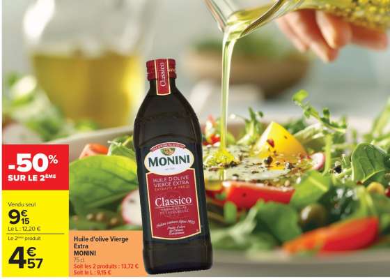 Huile d'olive Vierge Extra MONINI