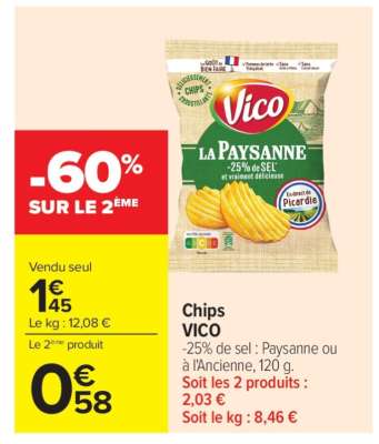 Chips "Vico"