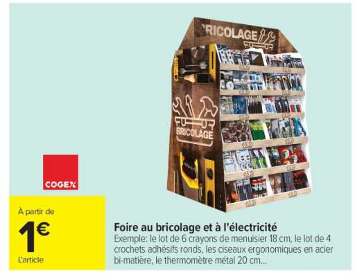 Foire au bricolage et à l'électricité