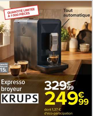 Expresso broyeur KRUPS