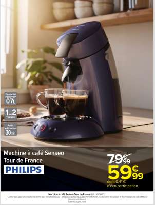 Machine à café Senseo Tour de France