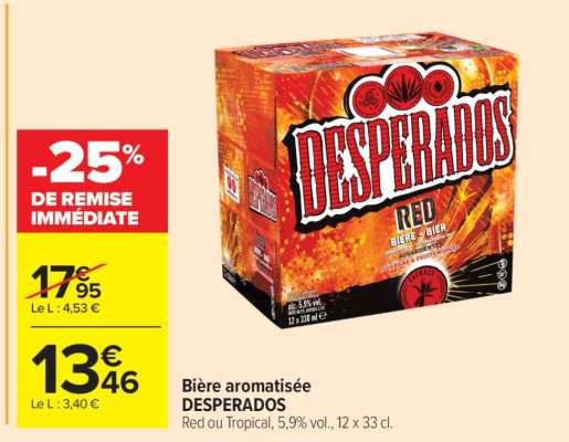 Bière Aromatisée Desperados*