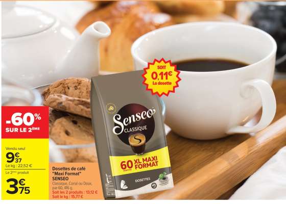 Senseo Classique 60 XL Maxi Format