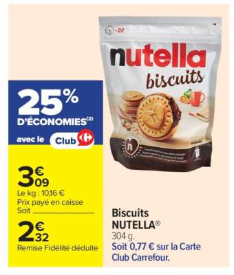 Biscuits NUTELLA®