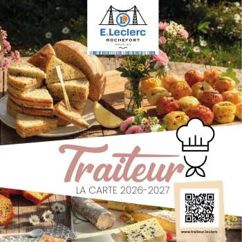 Catalogue E.Leclerc - 13/04/2026 - 30/03/2027.