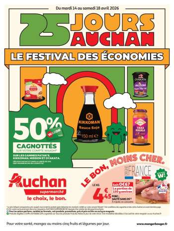 Catalogue Auchan - 14/04/2026 - 18/04/2026.
