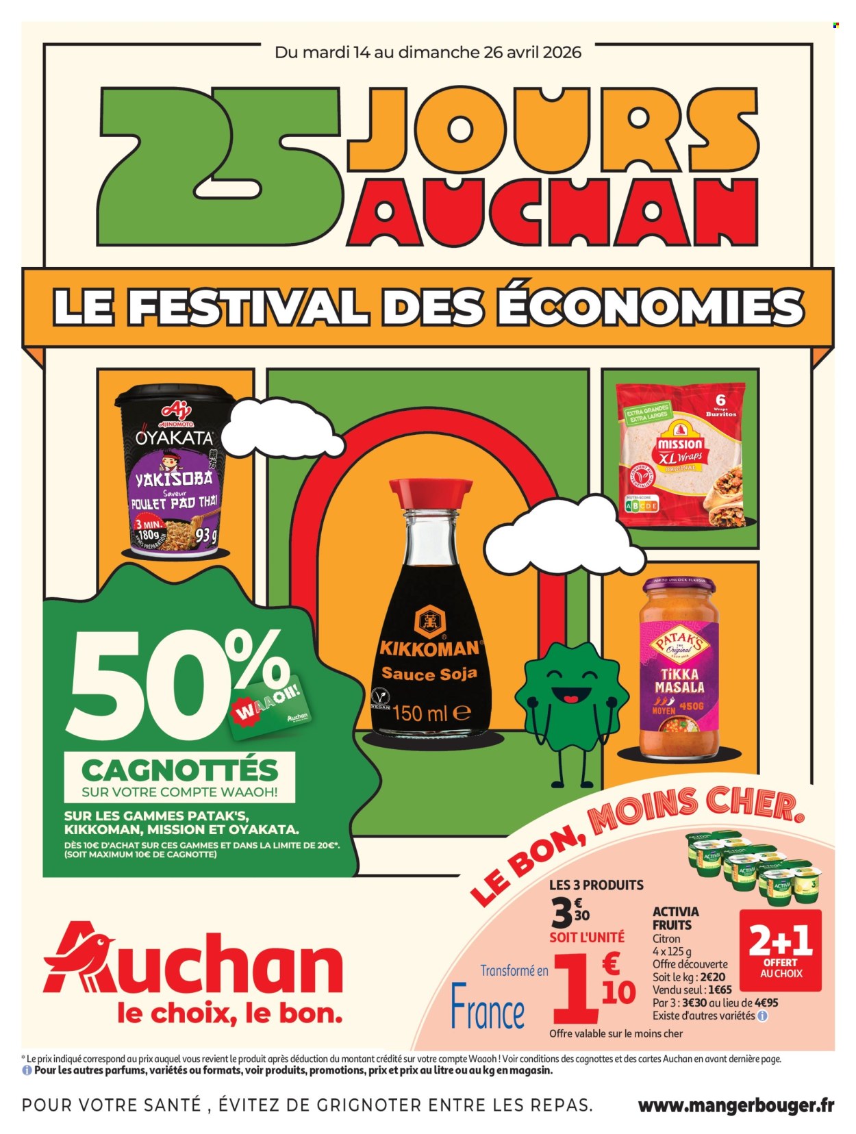 Catalogue Auchan - 14/04/2026 - 26/04/2026. Page 1