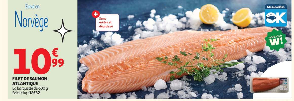 Filet De Saumon Atlantique