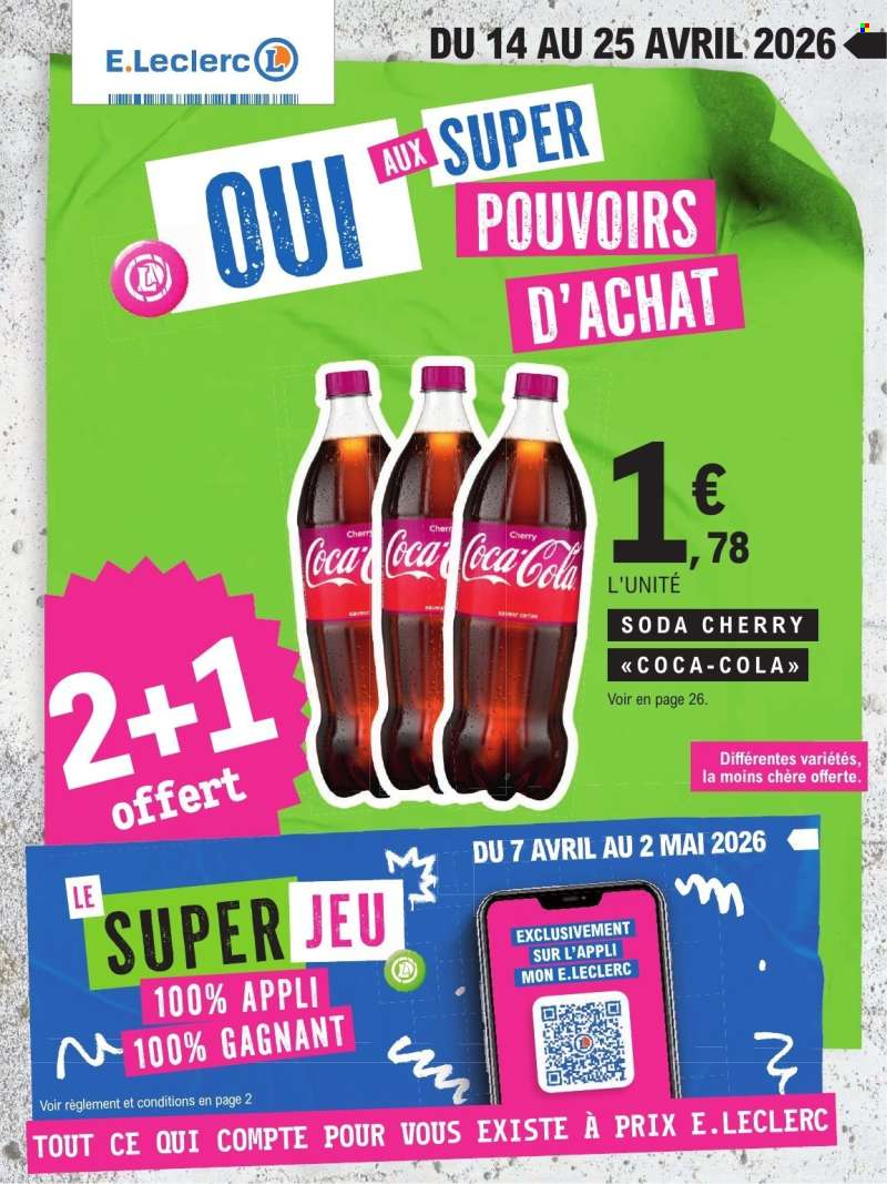 Catalogue E.Leclerc - 14/04/2026 - 25/04/2026.