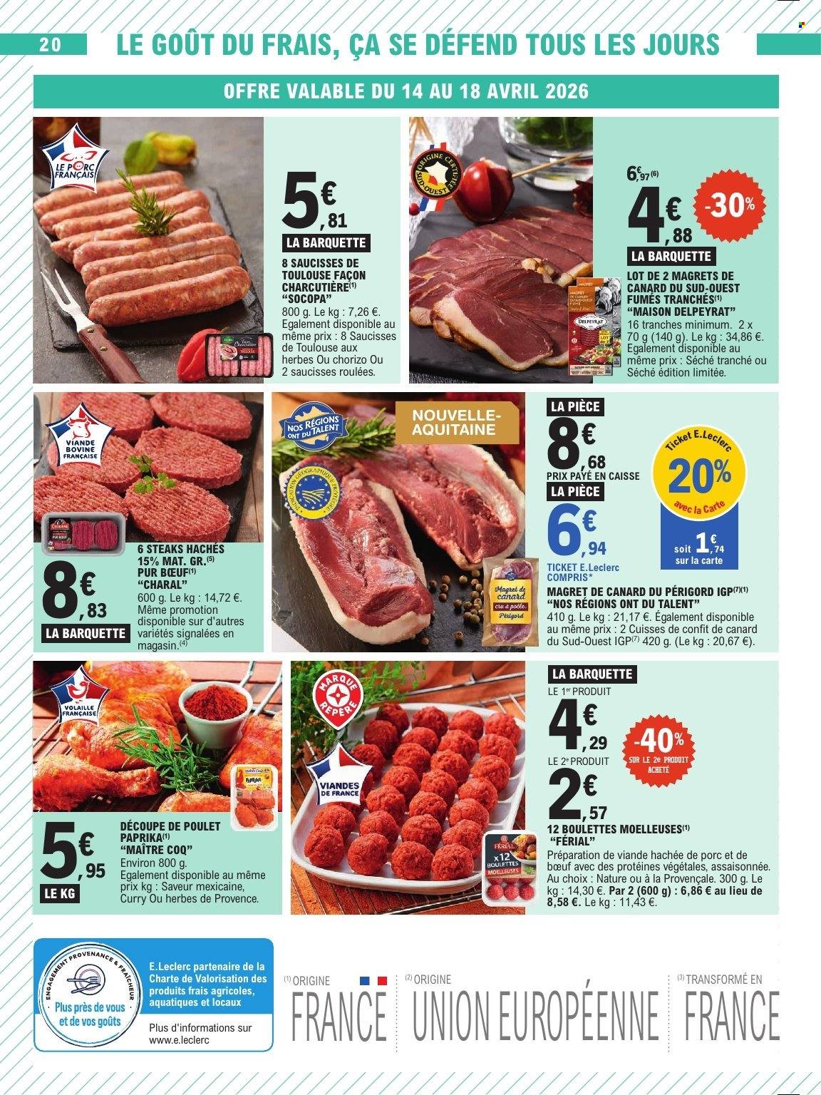 Catalogue E.Leclerc - 14/04/2026 - 25/04/2026. Page 20
