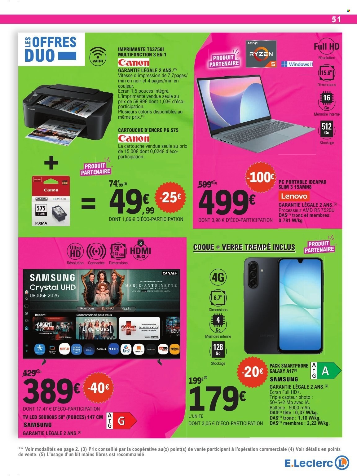 Catalogue E.Leclerc - 14/04/2026 - 25/04/2026. Page 51