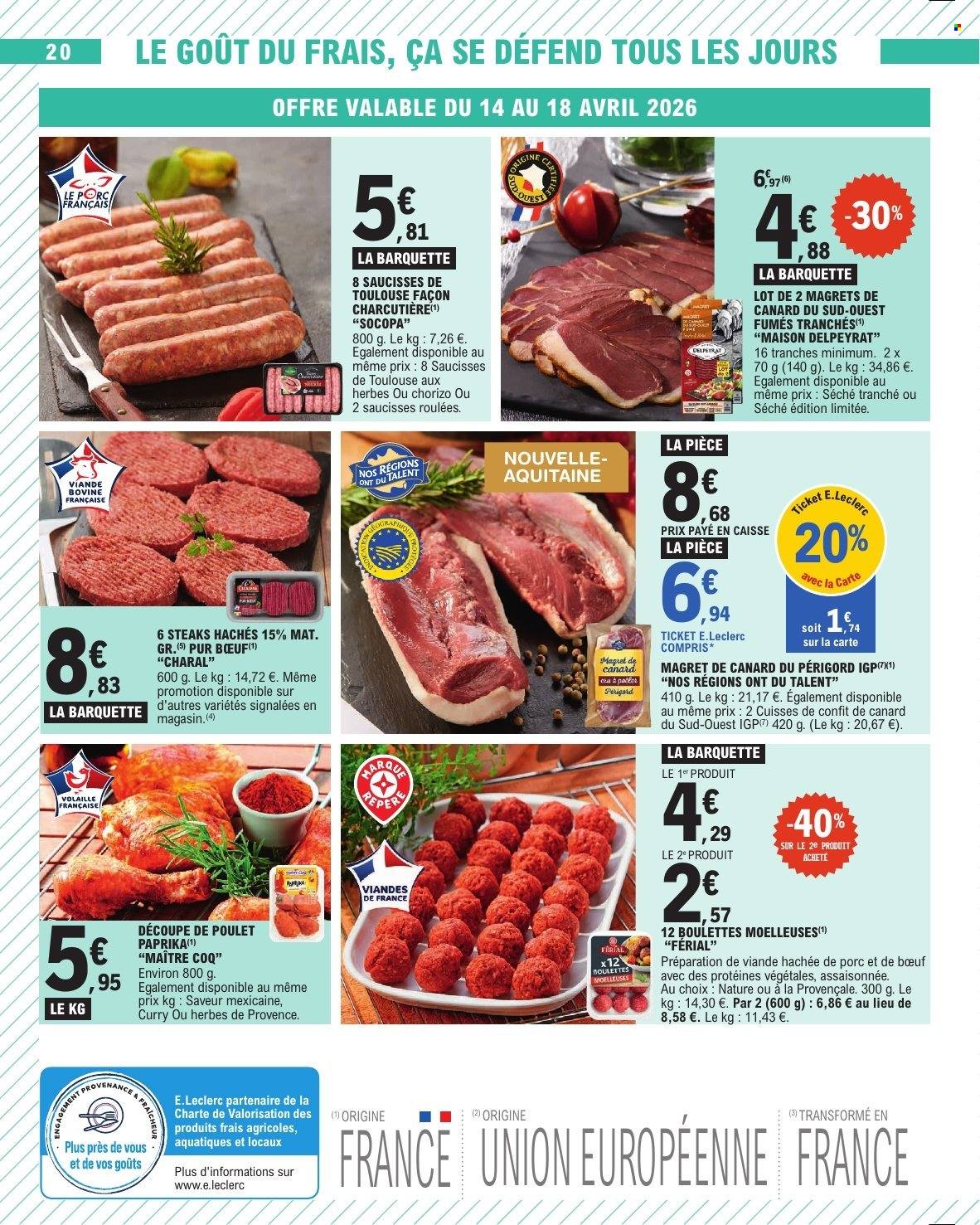 Catalogue E.Leclerc - 14/04/2026 - 25/04/2026. Page 20