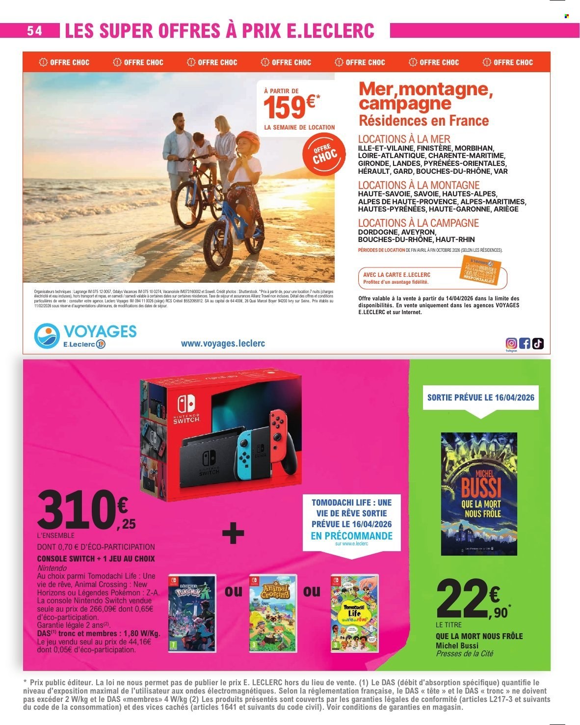 Catalogue E.Leclerc - 14/04/2026 - 25/04/2026. Page 54