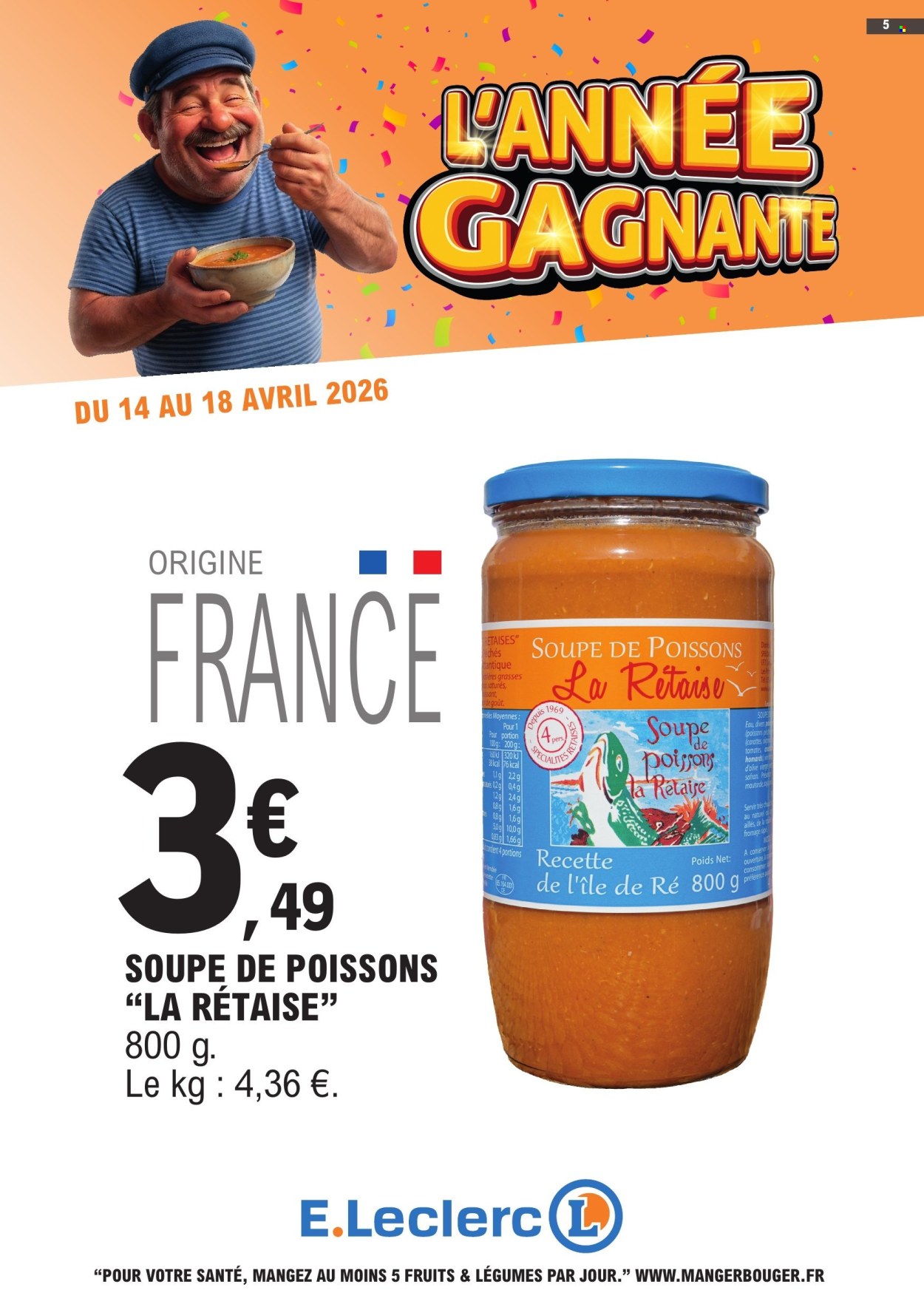 Catalogue E.Leclerc - 14/04/2026 - 18/04/2026. Page 5