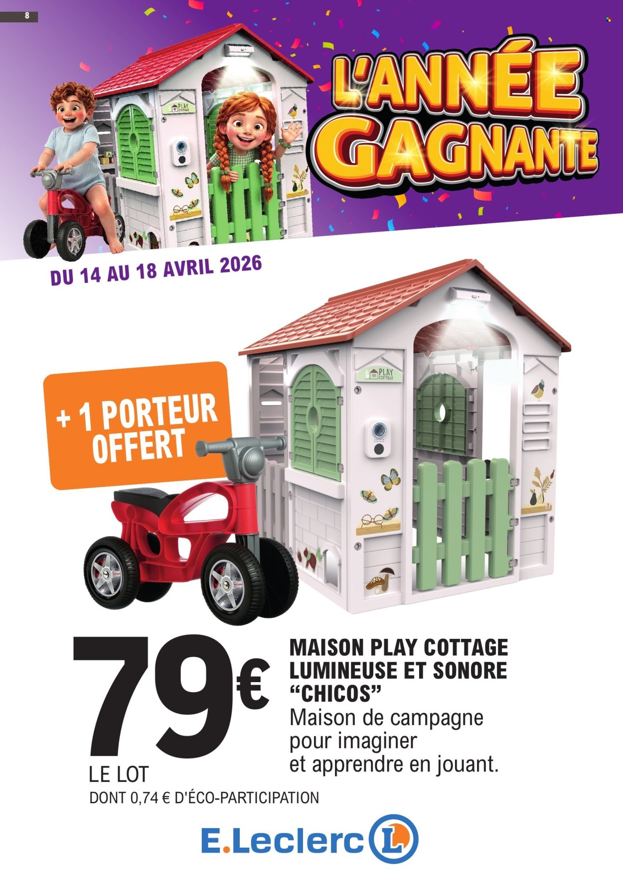 Catalogue E.Leclerc - 14/04/2026 - 18/04/2026. Page 8
