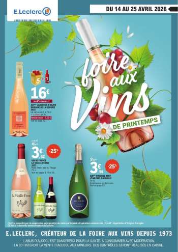 Catalogue E.Leclerc - 14/04/2026 - 25/04/2026.