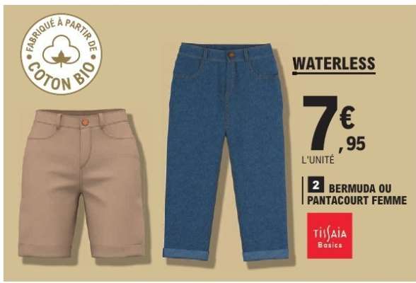 Bermuda ou Pantacourt Femme