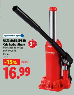 ULTIMATE SPEED Cric hydraulique