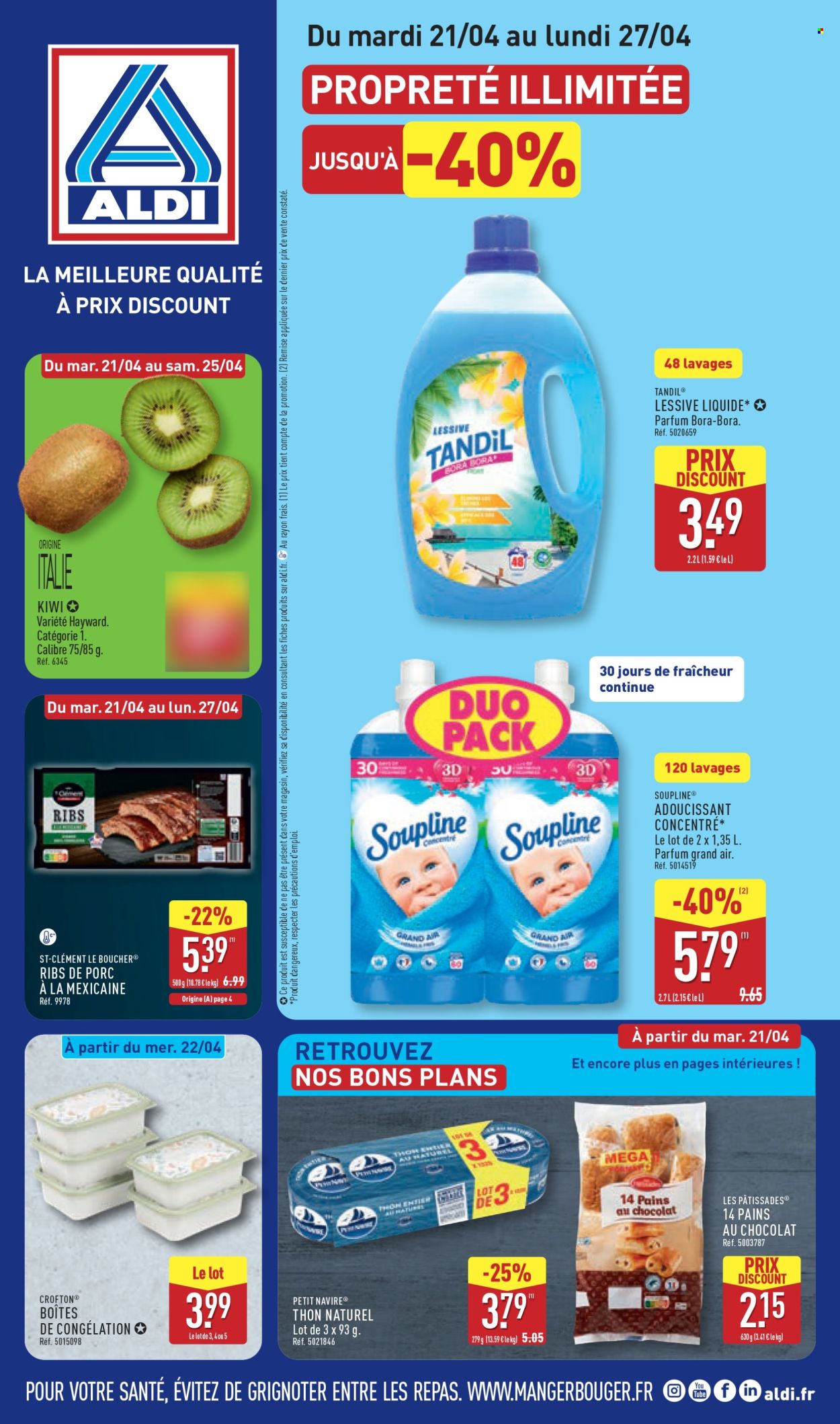 Catalogue ALDI - 21/04/2026 - 27/04/2026. Page 1