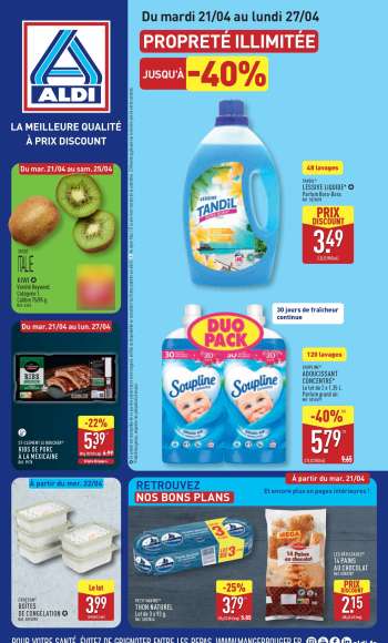 Catalogue ALDI - 21/04/2026 - 27/04/2026.