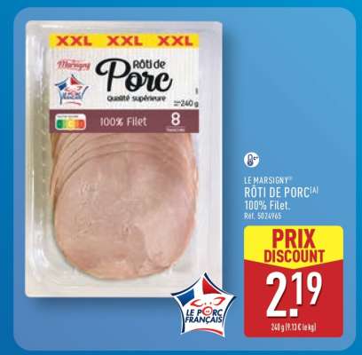 LE MARSIGNY RÔTI DE PORC