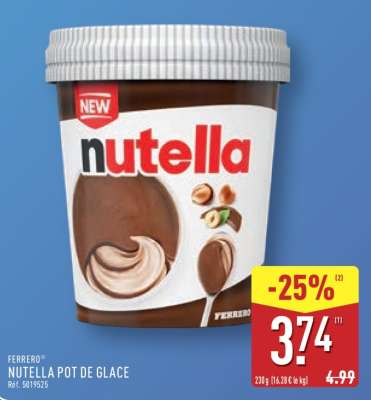 NUTELLA POT DE GLACE