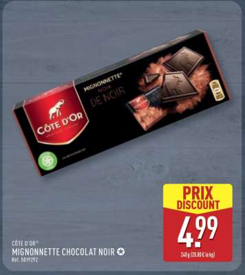 Côte d'Or Mignonnette Chocolat Noir