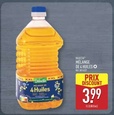 Dilecta Mélange de 4 Huiles