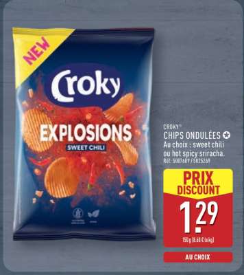 CROKY CHIPS ONDULÉES