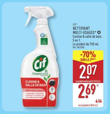 CIF Nettoyant Multi-Usages