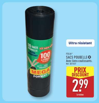 FOLIA SACS POUBELLE