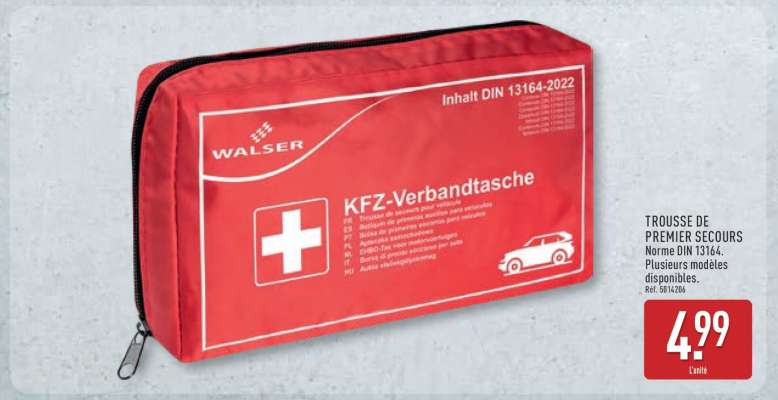 Trousse de premier secours